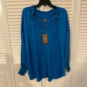 Hugo Boss Vibrant Blue Blouse